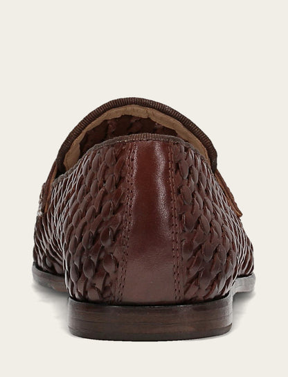 Faith Woven Loafer Dark Brown - Frye