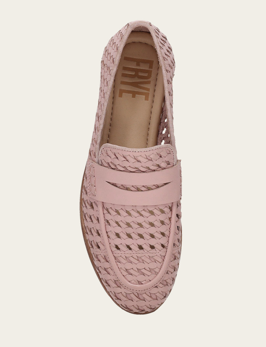 Faith Woven Loafer Cameo Rose - Frye