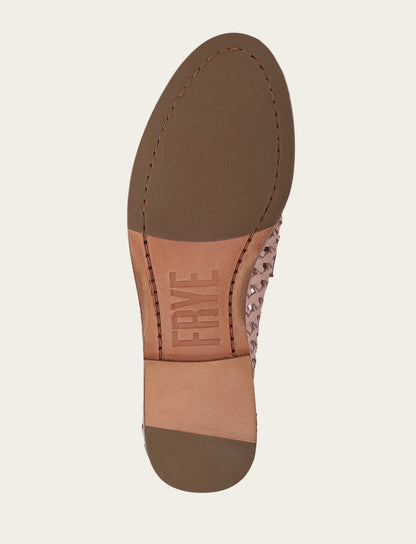 Faith Woven Loafer Cameo Rose - Frye
