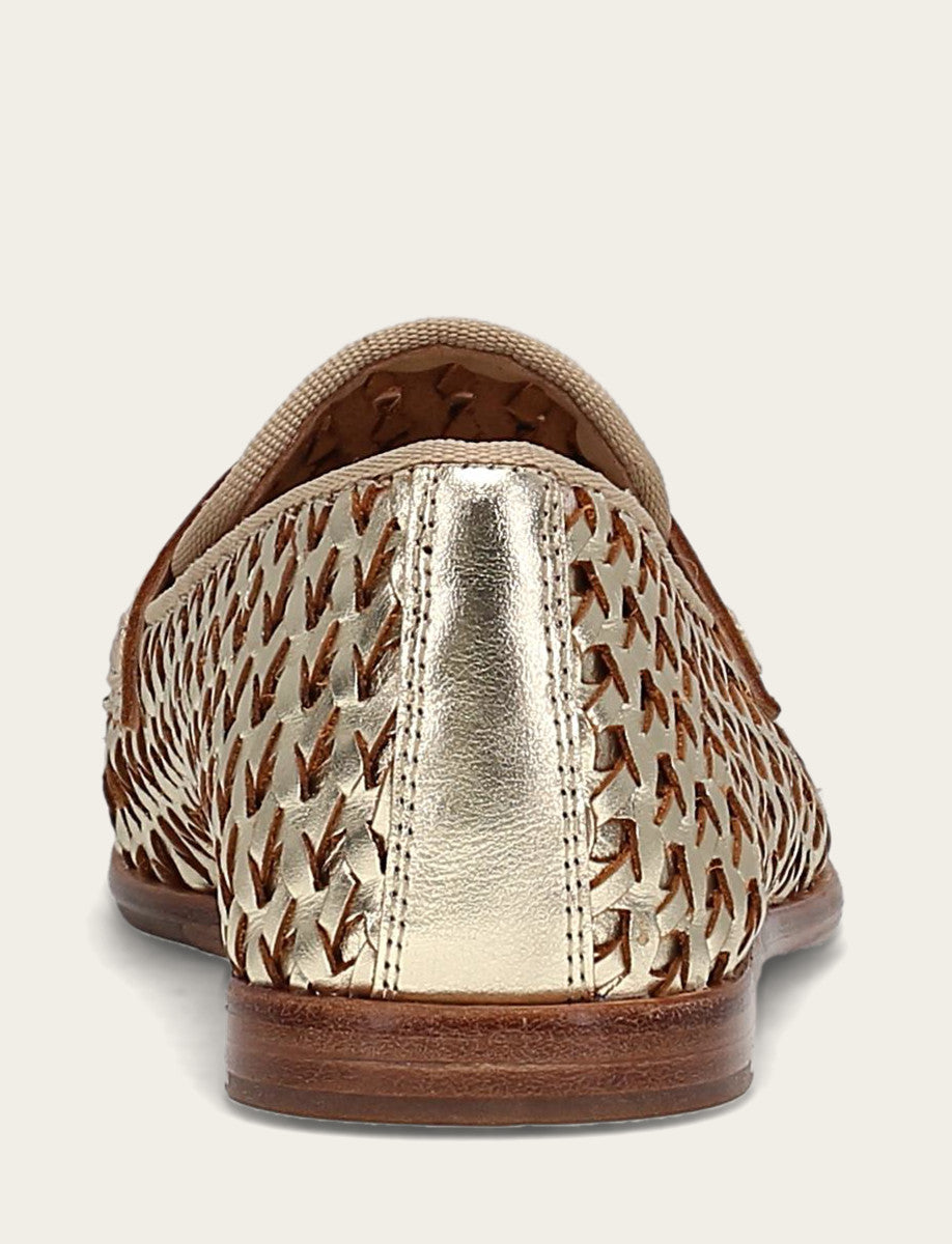 Faith Woven Loafer Gold - Frye