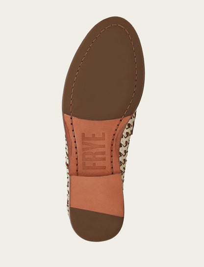 Faith Woven Loafer Gold - Frye