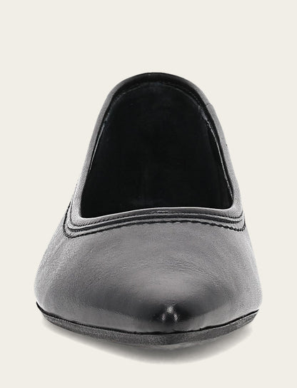 Women's Black Heather Ballet Flats Black - Frye