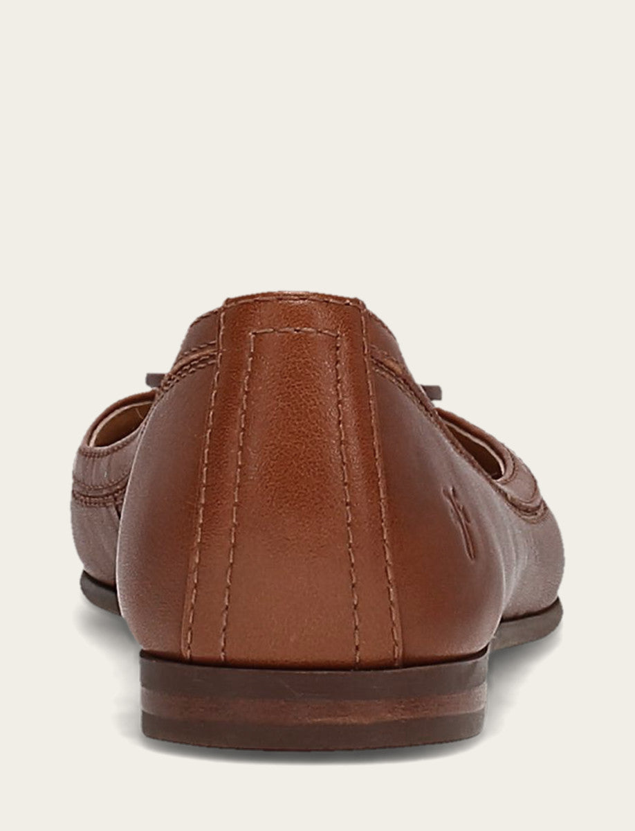 Women's Cinnamon Carson Logo Ballet Shoe Cinnamon - Frye