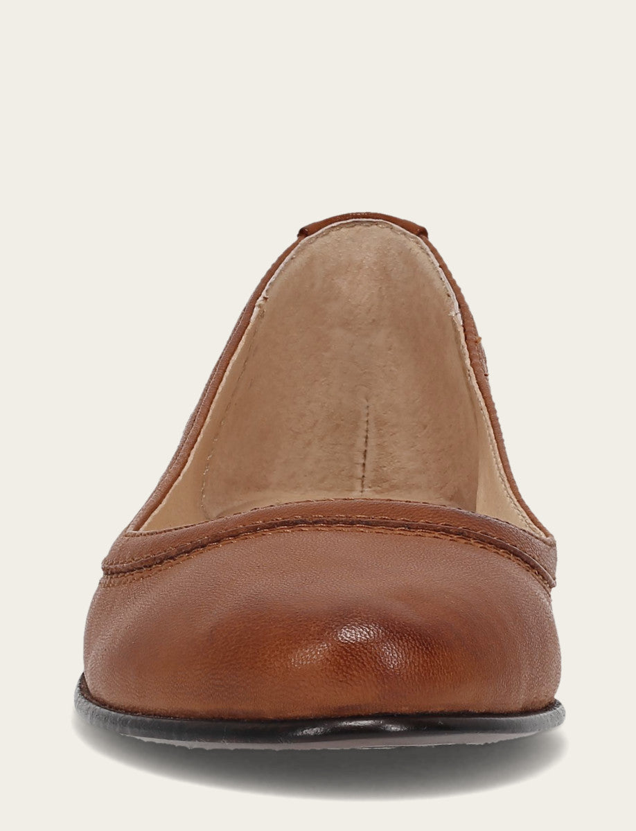 Women's Cognac Carson Ballet Flats Cognac - Frye