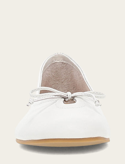 Women's White Emma Ballet Flats White - Frye