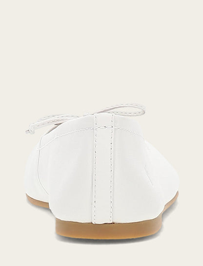 Women's White Emma Ballet Flats White - Frye