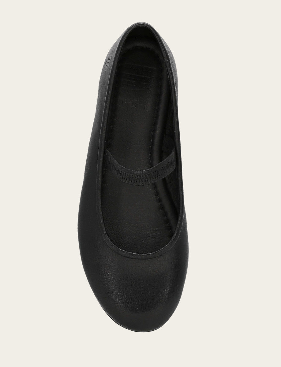 Women's Black Emma Elastic Mary Jane Shoe Black - Frye