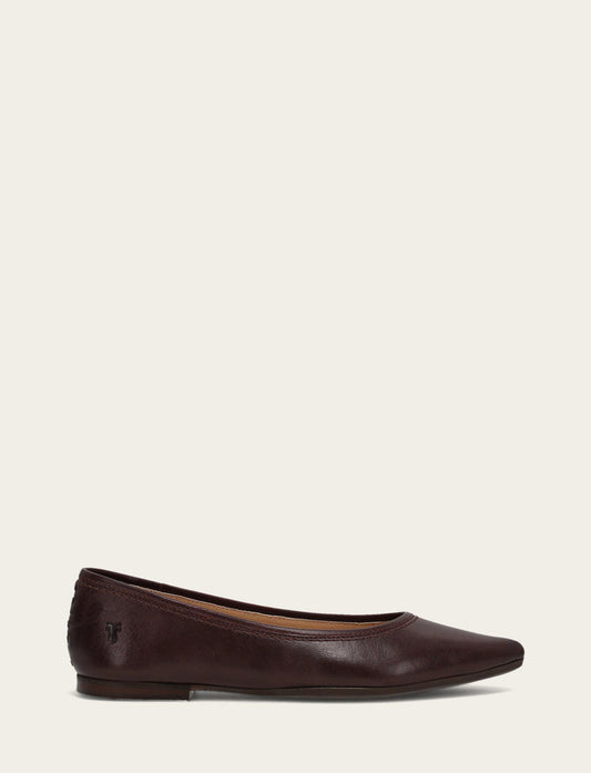 Women's Cherry Lacquer Heather Ballet Shoe Cherry Lacquer - Frye