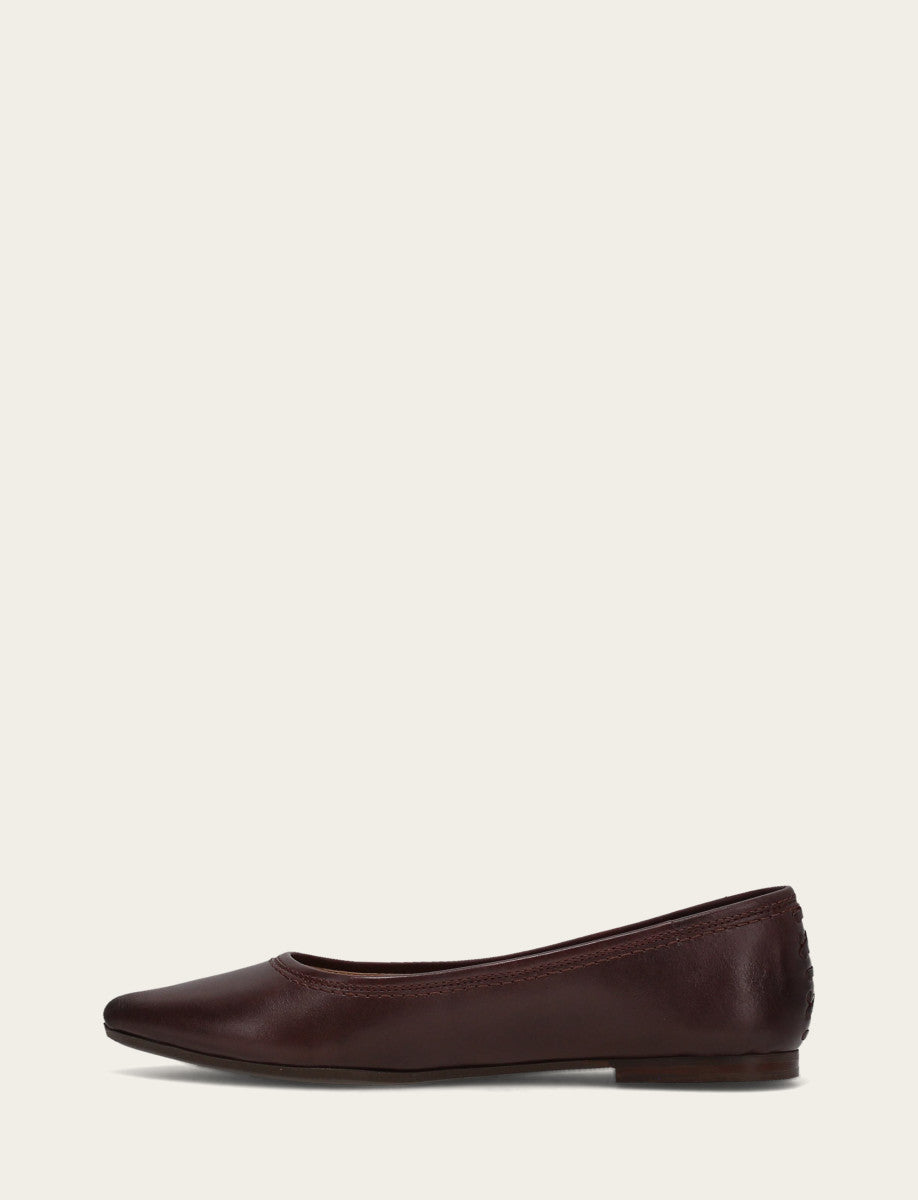 Women's Cherry Lacquer Heather Ballet Shoe Cherry Lacquer - Frye