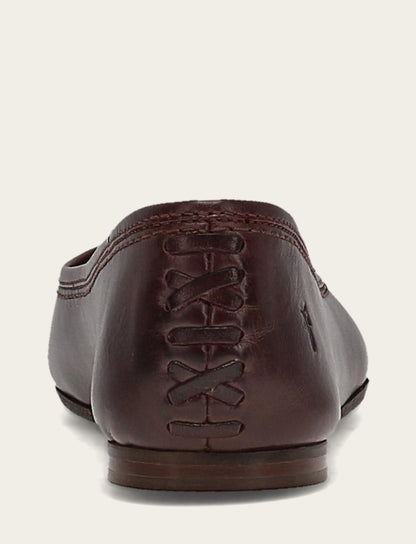 Women's Cherry Lacquer Heather Ballet Shoe Cherry Lacquer - Frye