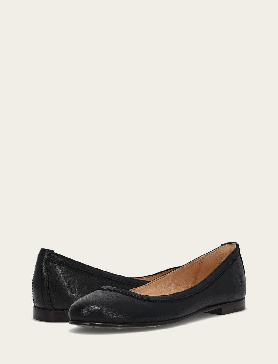 Women's Black Carson Ballet Flats Black - Frye