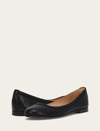 Women's Black Carson Ballet Flats Black - Frye