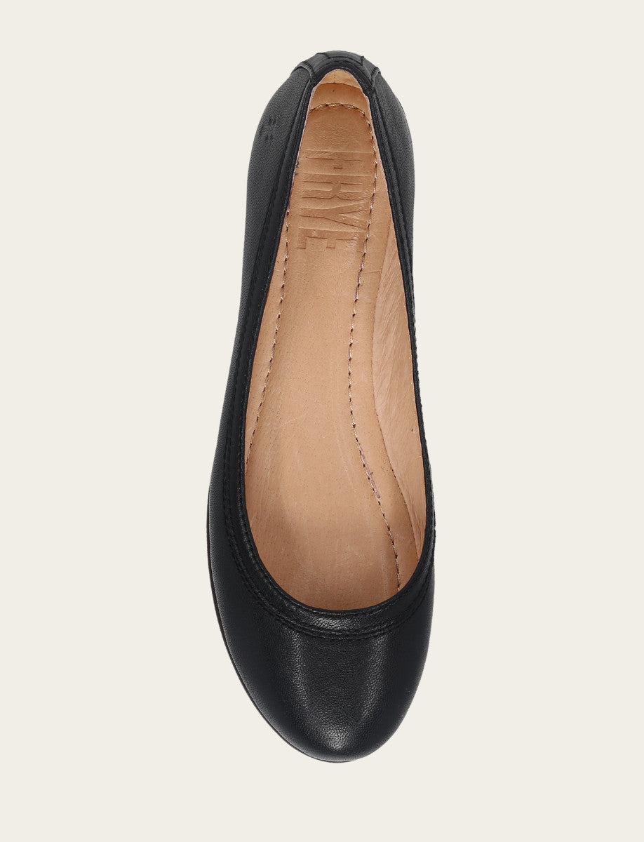 Women's Black Carson Ballet Flats Black - Frye