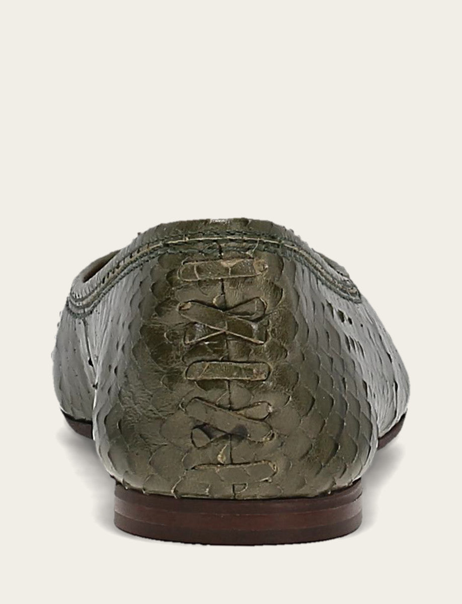 Women's Dark Olive Heather Ballet Shoe Dark Olive - Frye