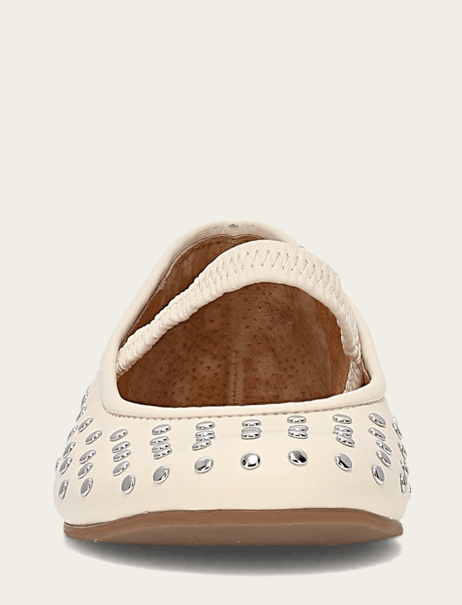Women's Ecru Emma Studded Mary Jane Shoe Ecru - Frye