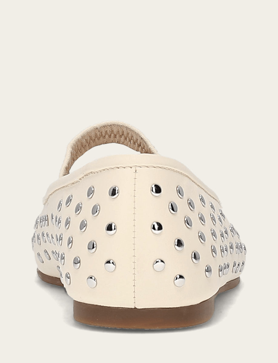 Women's Ecru Emma Studded Mary Jane Shoe Ecru - Frye