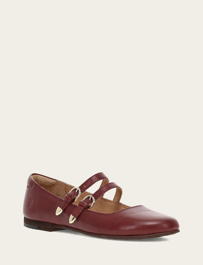 Women's Cranberry Carson Multi Mary Jane Shoe Cranberry - Frye