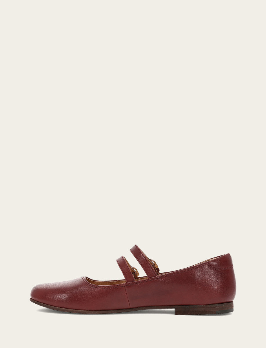 Women's Cranberry Carson Multi Mary Jane Shoe Cranberry - Frye