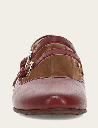 Women's Cranberry Carson Multi Mary Jane Shoe Cranberry - Frye