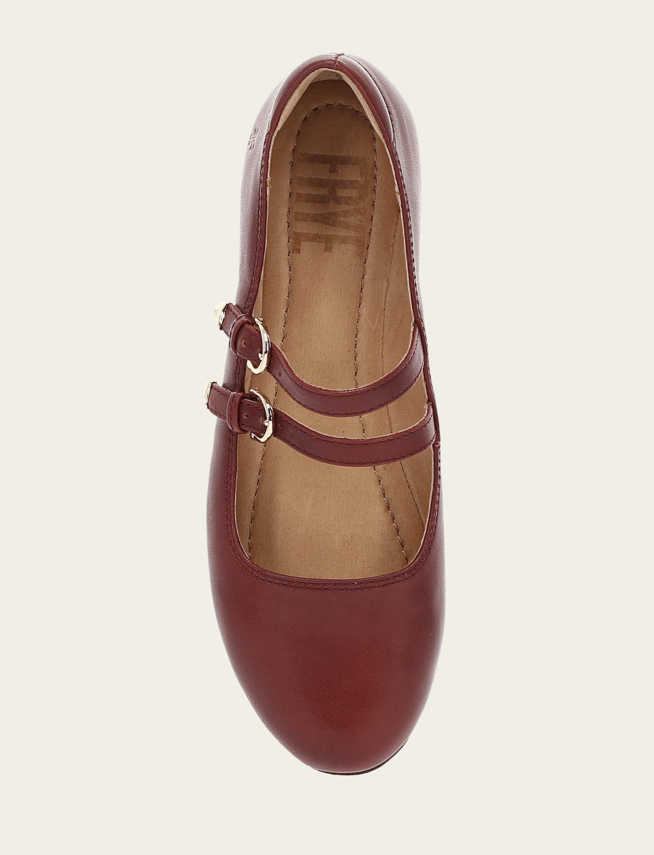 Women's Cranberry Carson Multi Mary Jane Shoe Cranberry - Frye