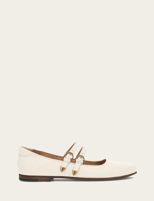 Women's Ecru Carson Multi Mary Jane Shoe Ecru - Frye