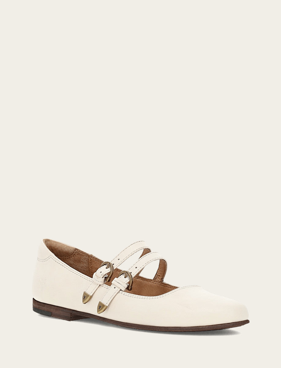 Women's Ecru Carson Multi Mary Jane Shoe Ecru - Frye