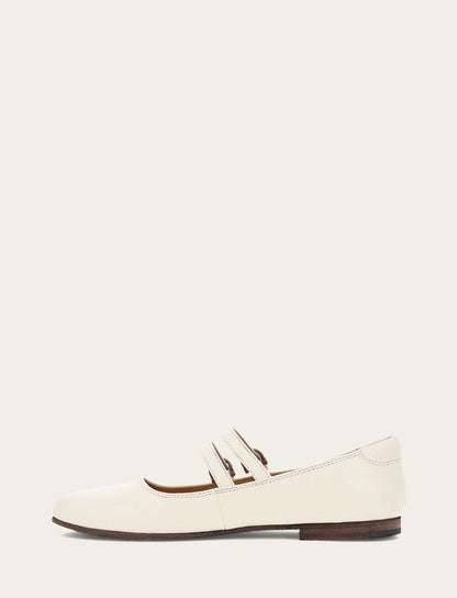 Women's Ecru Carson Multi Mary Jane Shoe Ecru - Frye