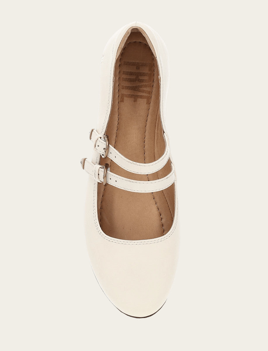Women's Ecru Carson Multi Mary Jane Shoe Ecru - Frye