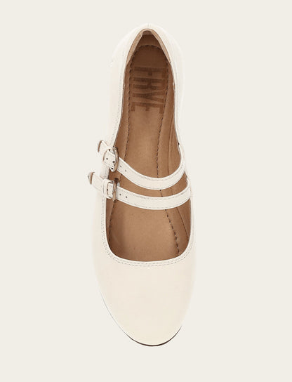 Women's Ecru Carson Multi Mary Jane Shoe Ecru - Frye