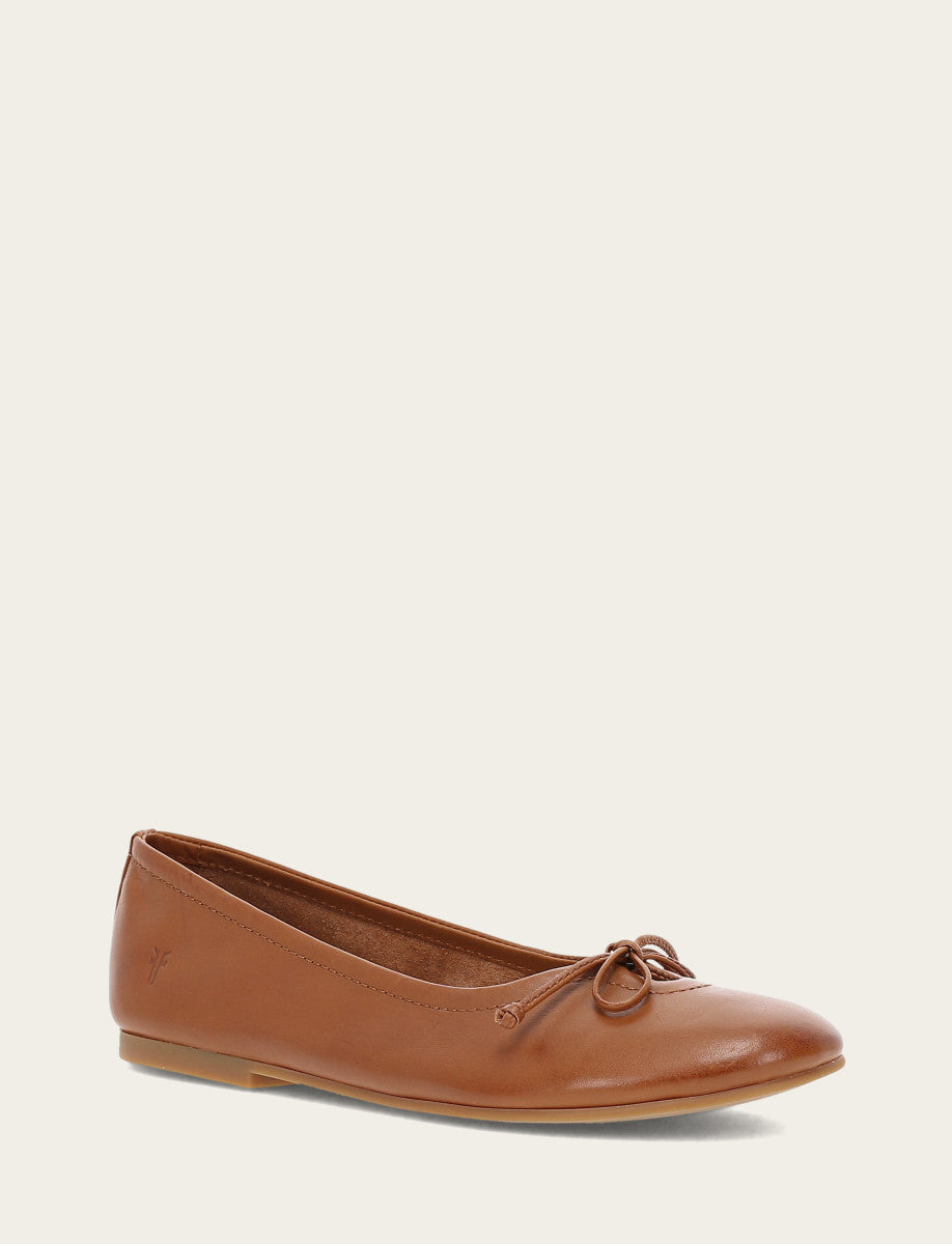 Women's Dark Latte Emma Ballet Flats Dark Latte - Frye