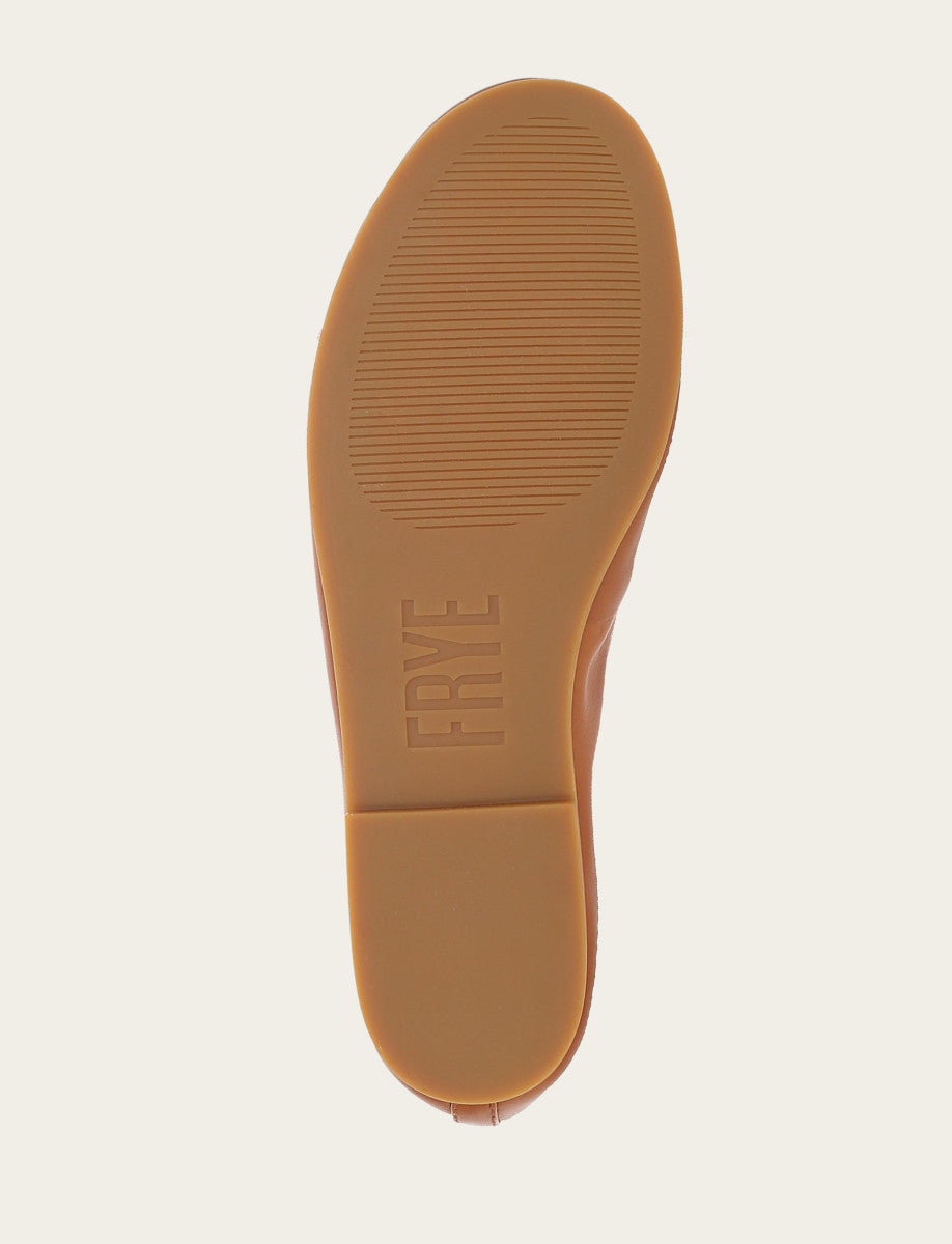 Women's Dark Latte Emma Ballet Flats Dark Latte - Frye