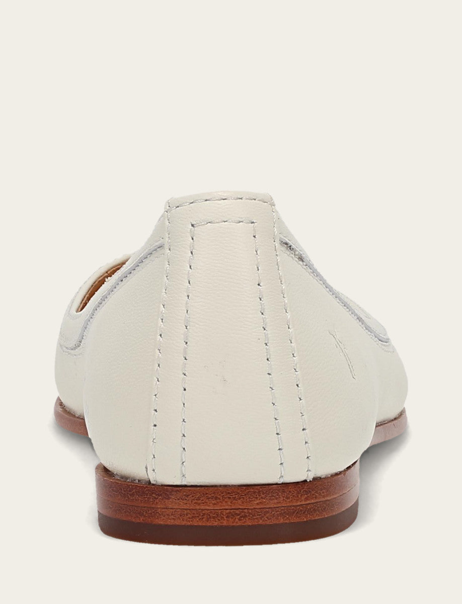 Women's White Carson Ballet Flats White - Frye