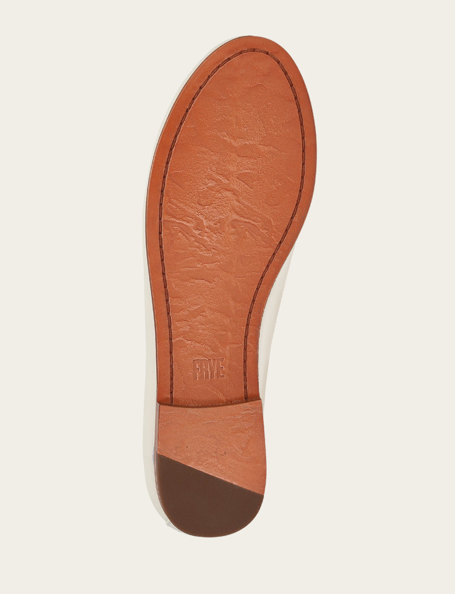 Women's White Carson Ballet Flats White - Frye