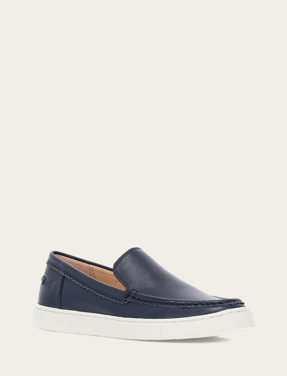 Women's Navy Ivy Venetian Loafers Navy - Frye