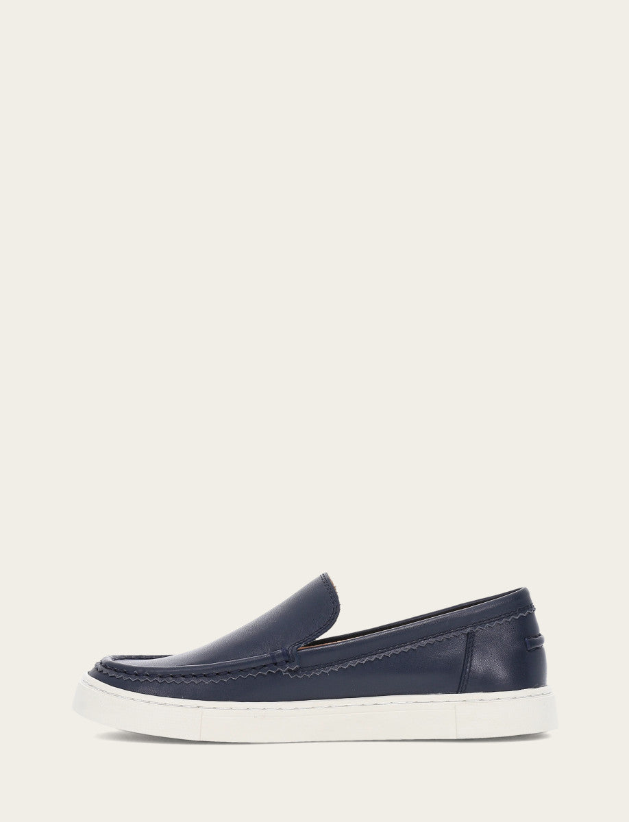 Women's Navy Ivy Venetian Loafers Navy - Frye