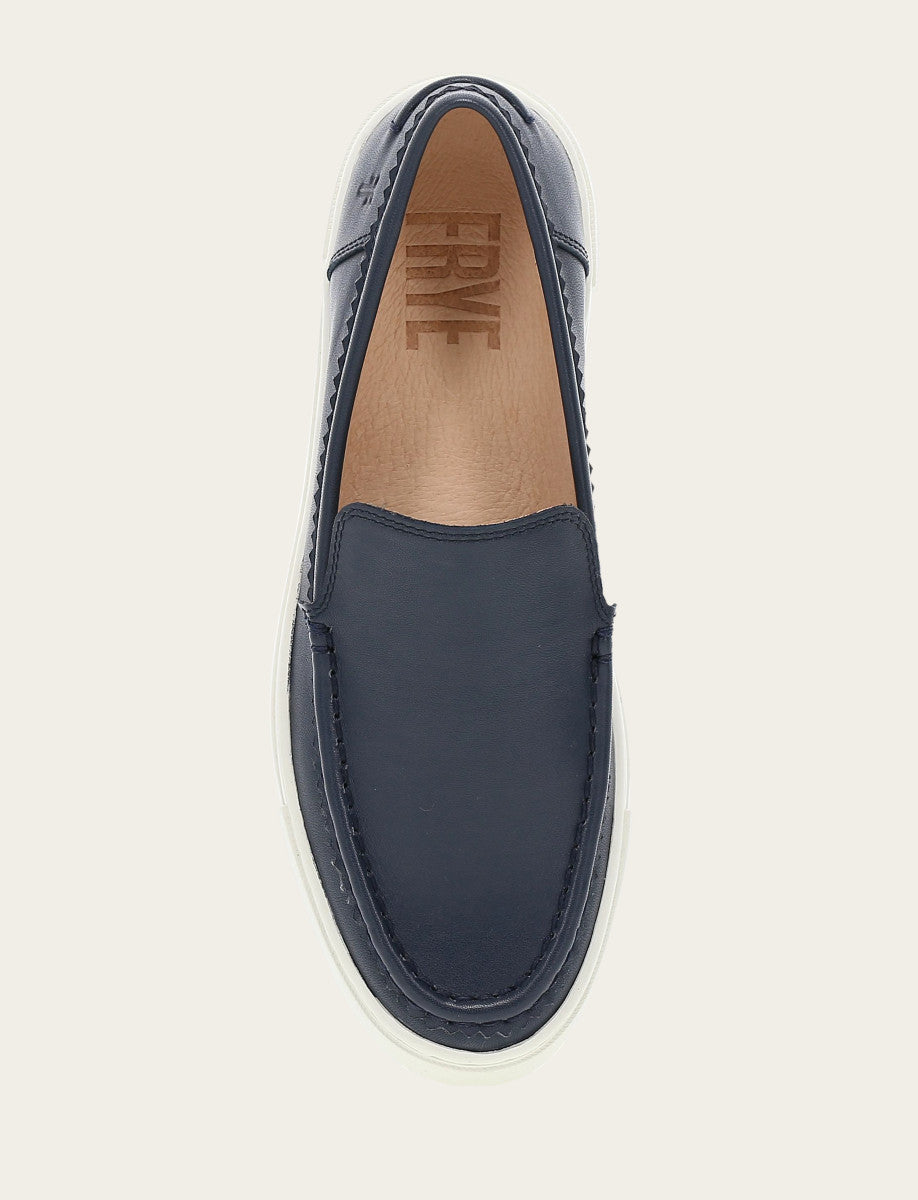 Women's Navy Ivy Venetian Loafers Navy - Frye
