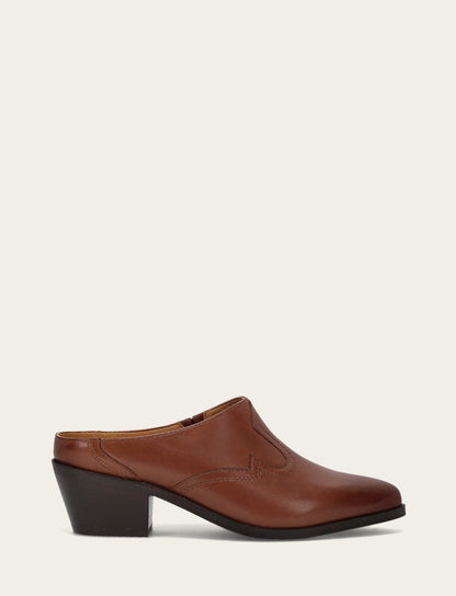 Women's Brown Luna Mule Brown - Frye