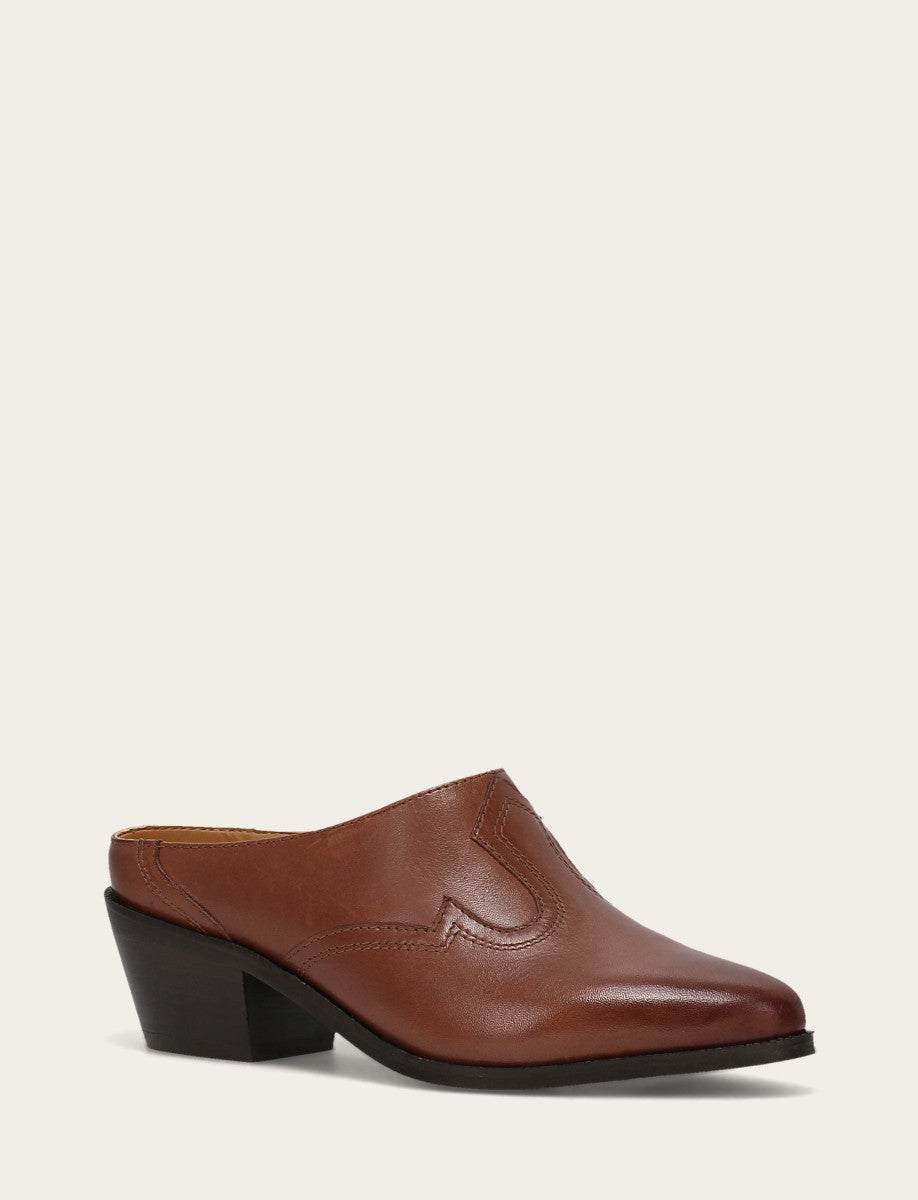 Women's Brown Luna Mule Brown - Frye