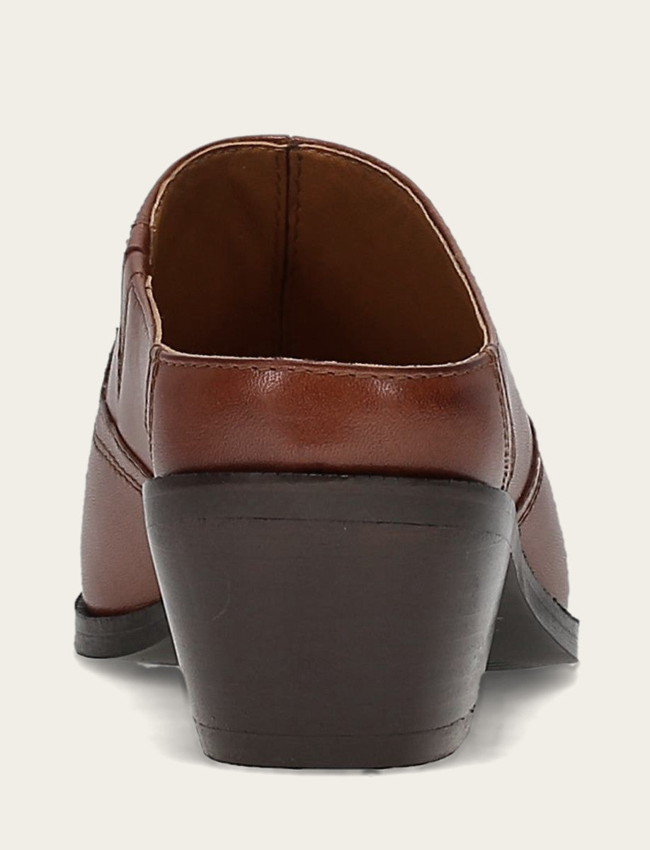Women's Brown Luna Mule Brown - Frye