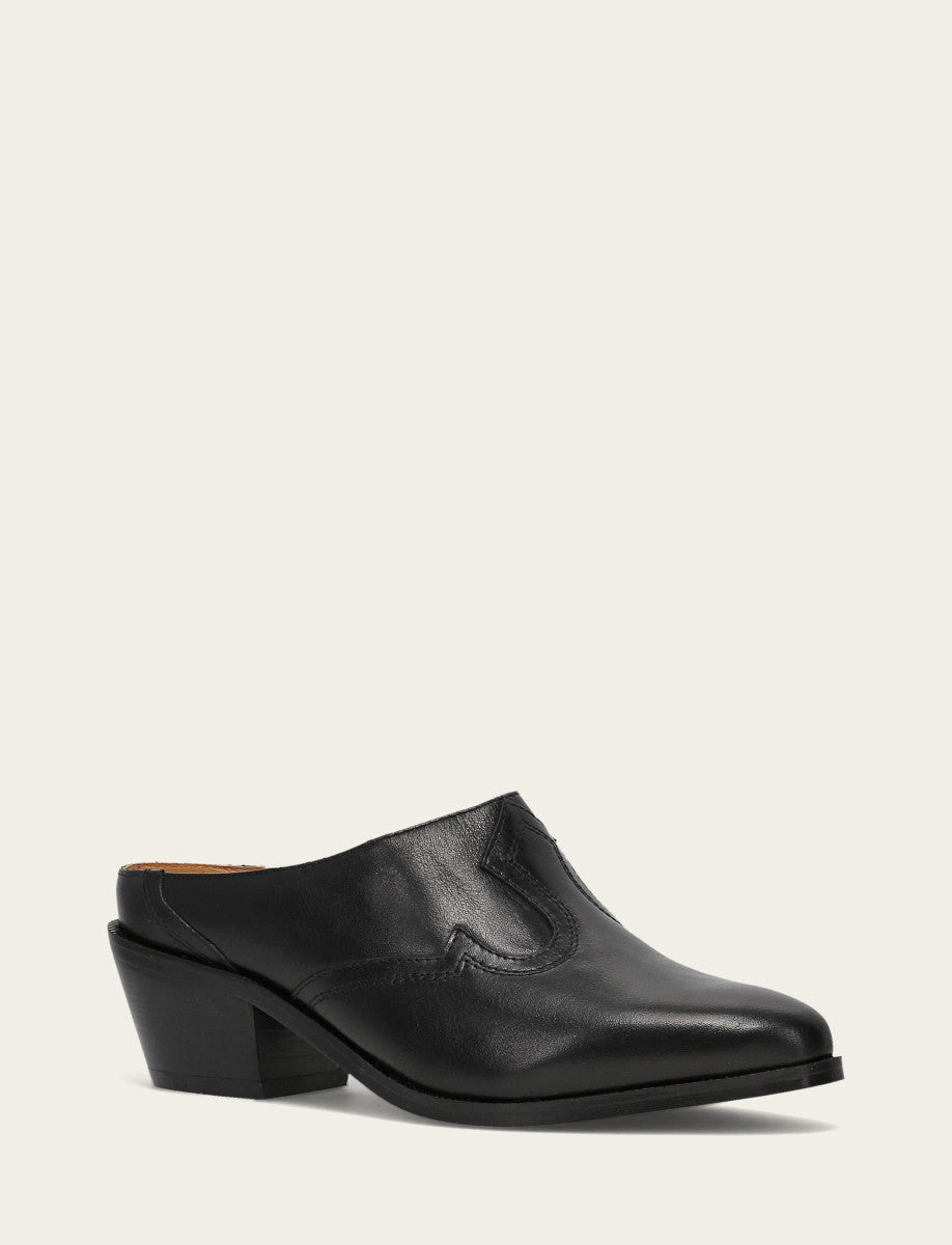 Women's Black Luna Mule Black - Frye