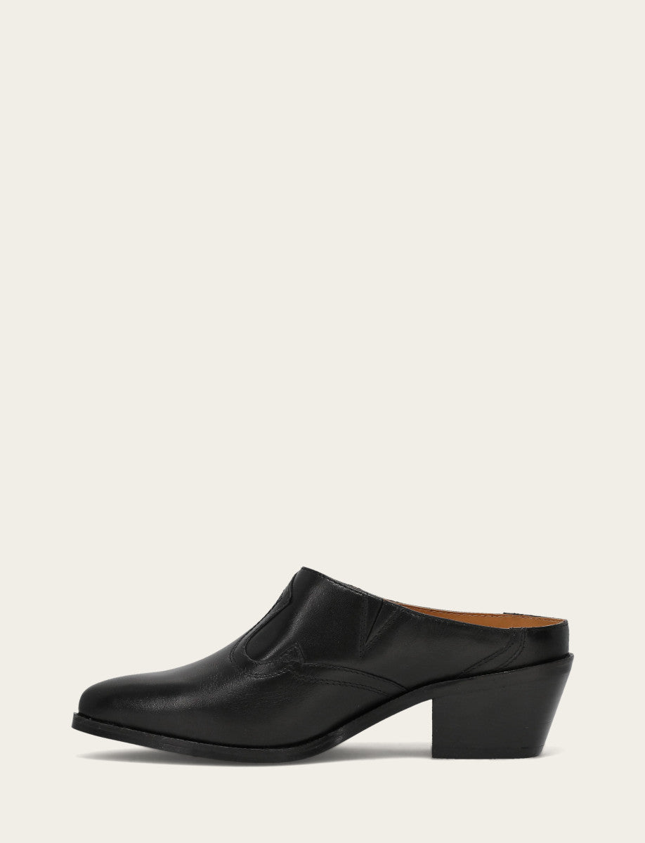 Women's Black Luna Mule Black - Frye