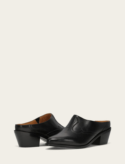 Women's Black Luna Mule Black - Frye