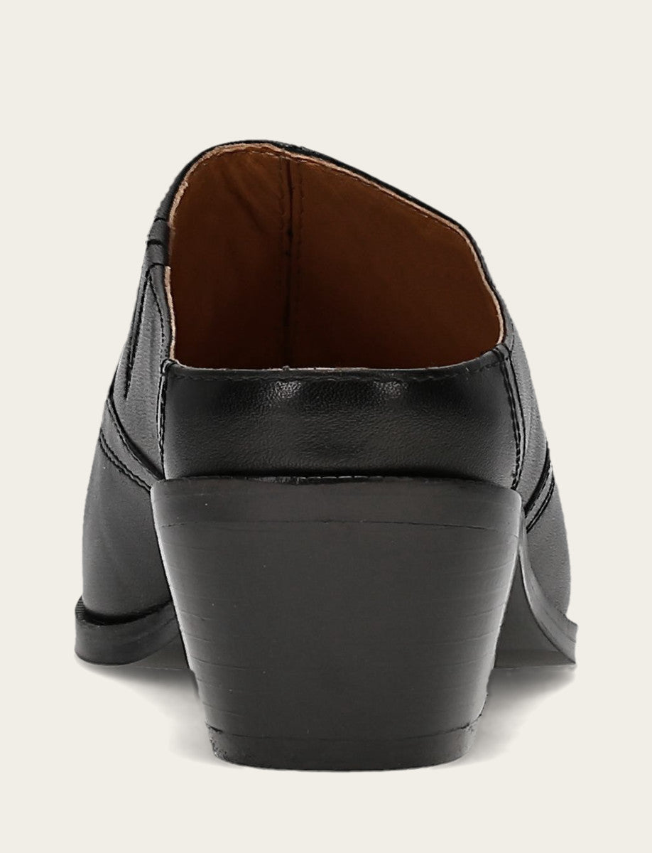 Women's Black Luna Mule Black - Frye