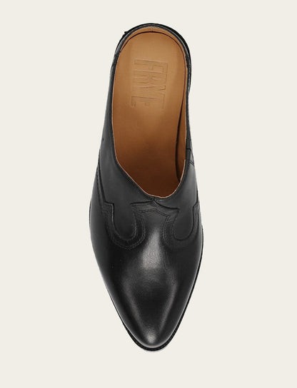 Women's Black Luna Mule Black - Frye