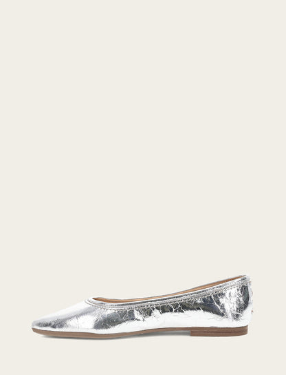 Women's Silver Heather Ballet Flats Silver - Frye