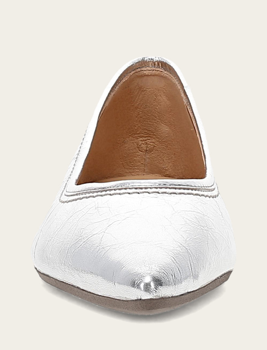Women's Silver Heather Ballet Flats Silver - Frye