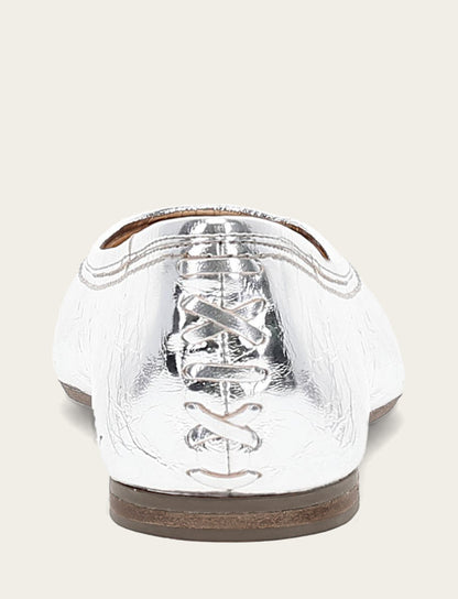 Women's Silver Heather Ballet Flats Silver - Frye