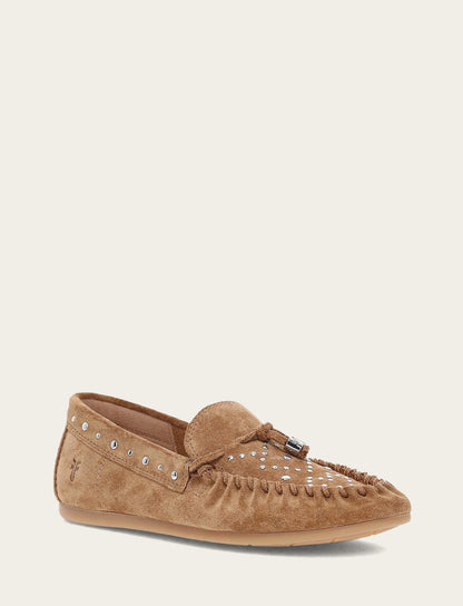 Women's Almond Naya Stud Moc Loafers Almond - Frye