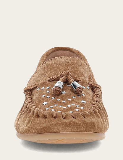 Women's Almond Naya Stud Moc Loafers Almond - Frye
