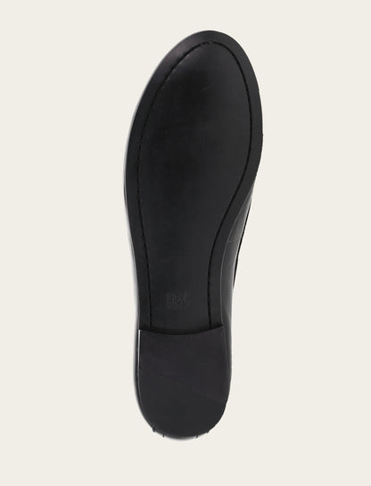Women's Black Carson Logo Ballet Flats Black - Frye